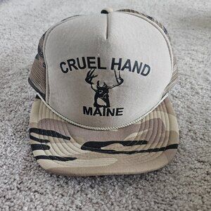 Cruel hand camo hat